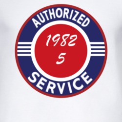 Authorized Service 1982 CJ 5 T Shirt