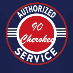 Authorized Service 1990 XJ Cherokee Dark T Shirt