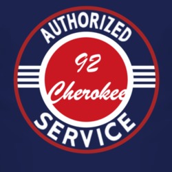 Authorized Service 1992 XJ Cherokee Dark T Shirt