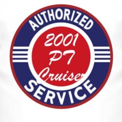 Authorized Service 2001 Chrysler PT Cruiser T Shirt