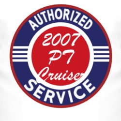 Authorized Service 2007 Chrysler PT Cruiser T Shirt