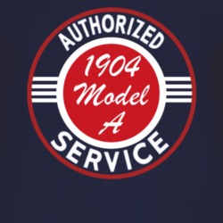 Authorized Service 1904 Cadillac Model A Dark T Shirt