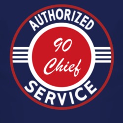 Authorized Service 1990 Commanche Chief Dark T Shirt
