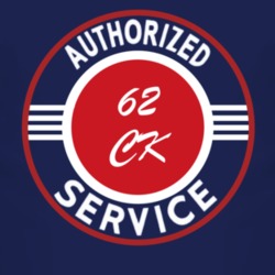 Authorized Service 1962 Chevy CK Dark T Shirt