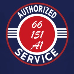 Authorized Service 1966 M 151 A1 Dark T Shirt