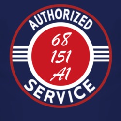 Authorized Service 1968 M 151 A1 Dark T Shirt