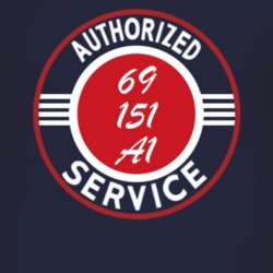 Authorized Service 1969 M 151 A1 Dark T Shirt