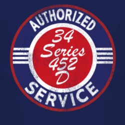Authorized Service 1934 Cadillac Series 452 D Distressed Look Dark T S