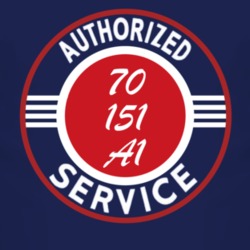 Authorized Service 1970 M 151 A1 Dark T Shirt
