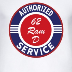 Authorized Service 1962 Dodge Ram D T Shirt