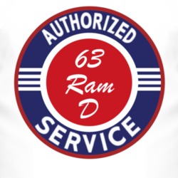 Authorized Service 1963 Dodge Ram D T Shirt