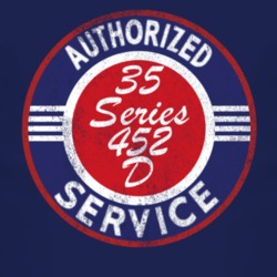 Authorized Service 1935 Cadillac Series 452 D Distressed Look Dark T S