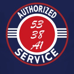 Authorized Service 1953 M 38 A1 Dark T Shirt