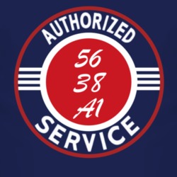 Authorized Service 1956 M 38 A1 Dark T Shirt