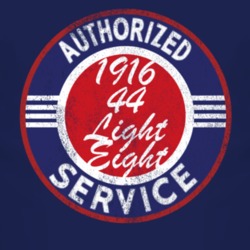 Authorized Service 1916 Oldsmobile 44 Light Eight Distressed Look Dark