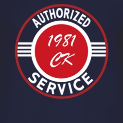 Authorized Service 1981 Chevy CK Dark T Shirt