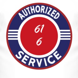 Authorized Service 1961 FJ 6 T Shirt