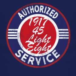 Authorized Service 1917 Oldsmobile 45 Light Eight Distressed Look Dark