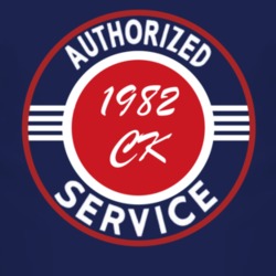 Authorized Service 1982 Chevy CK Dark T Shirt