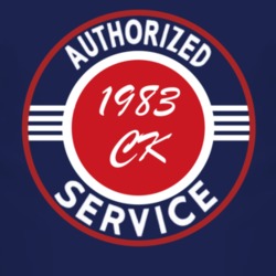 Authorized Service 1983 Chevy CK Dark T Shirt