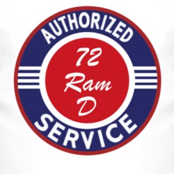 Authorized Service 1972 Dodge Ram D T Shirt