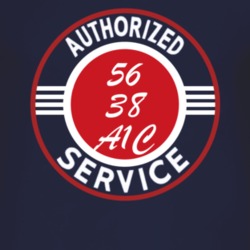 Authorized Service 1956 M 38 A1C Dark T Shirt