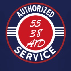 Authorized Service 1955 M 38 A1D Dark T Shirt