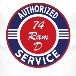Authorized Service 1974 Dodge Ram D T Shirt