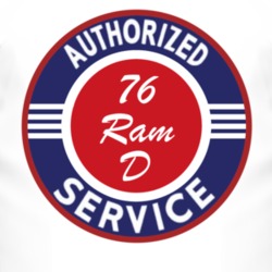 Authorized Service 1976 Dodge Ram D T Shirt