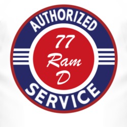 Authorized Service 1977 Dodge Ram D T Shirt