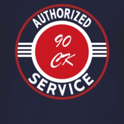Authorized Service 1990 Chevy CK Dark T Shirt
