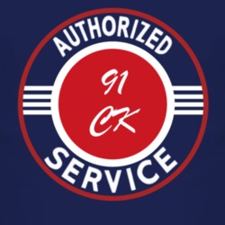 Authorized Service 1991 Chevy CK Dark T Shirt