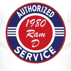 Authorized Service 1980 Dodge Ram D T Shirt