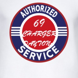 Authorized Service 1969 DODGE CHARGER DAYTONA T Shirt