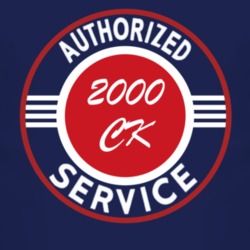 Authorized Service 2000 Chevy CK Dark T Shirt