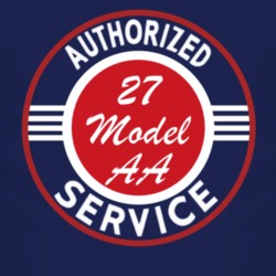 Authorized Service 1927 Model AA Dark T Shirt