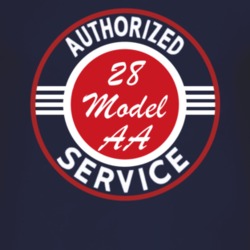 Authorized Service 1928 Model AA Dark T Shirt