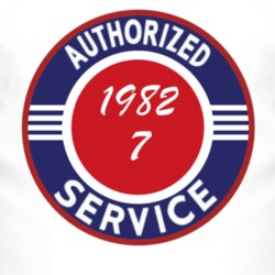 Authorized Service 1982 CJ 7 T Shirt