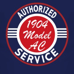 Authorized Service 1904 Model AC Dark T Shirt