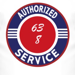 Authorized Service 1963 FJ 8 T Shirt