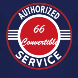 Authorized Service 1966 Commando Convertible Dark T Shirt