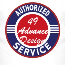 Authorized Service 1949 Chevy Advance Design T Shirt