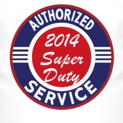 Authorized Service 2014 Super Duty T Shirt