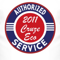 Authorized Service 2011 Chevy Cruze Eco T Shirt