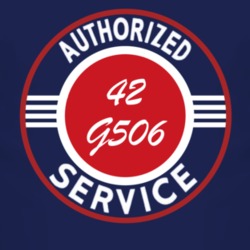 Authorized Service 1942 Chevy G506 Dark T Shirt