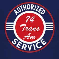 Authorized Service 1974 Pontiac Trans Am Dark T Shirt