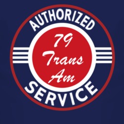 Authorized Service 1979 Pontiac Trans Am Dark T Shirt