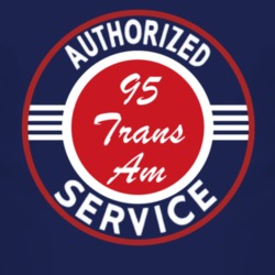 Authorized Service 1995 Pontiac Trans Am Dark T Shirt