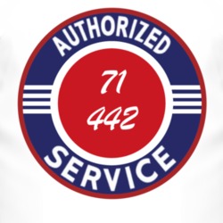 Authorized Service 1971 OLDSMOBILE 442 T Shirt