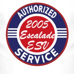 Authorized Service 2005 Cadillac Escalade ESV T Shirt